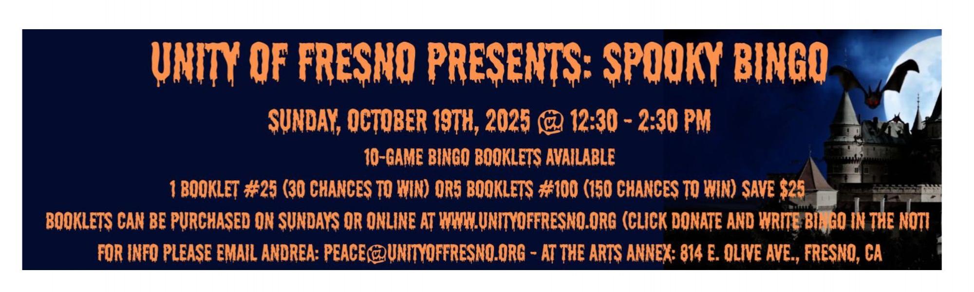 Spooky Bingo